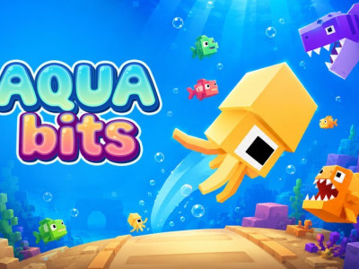 Aqua Bits background