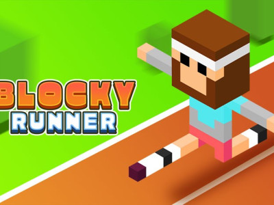 Blocky Runner background
