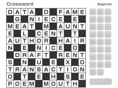 Crossword Puzzles background