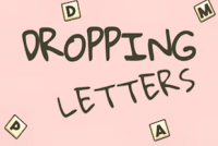 Dropping Letters img