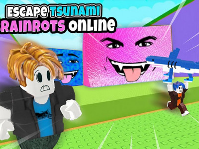 Escape Tsunami Brainrots Online background
