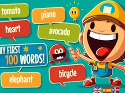 My First 100 Words background