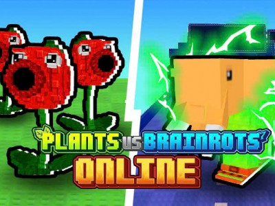 Plants vs Brainrots Online background