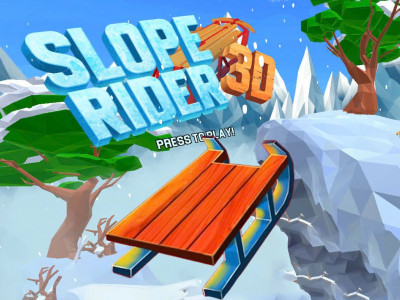 Slope Rider 3D background