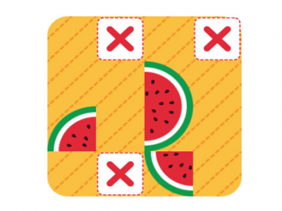 Watermelon Unlimited Puzzle background