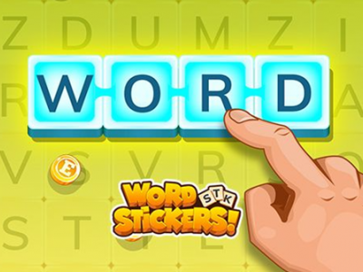 Word Stickers! background