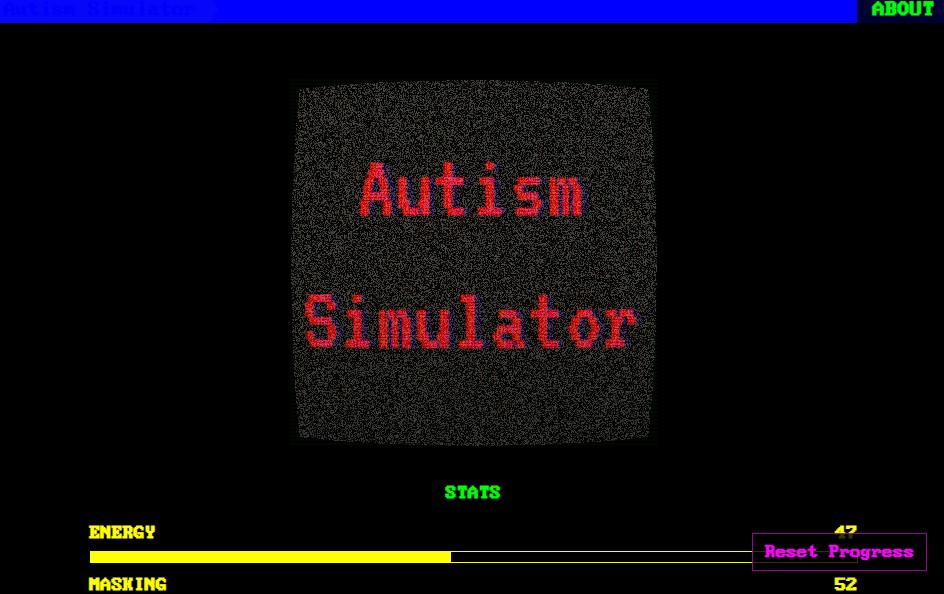 autism simulator screenshot