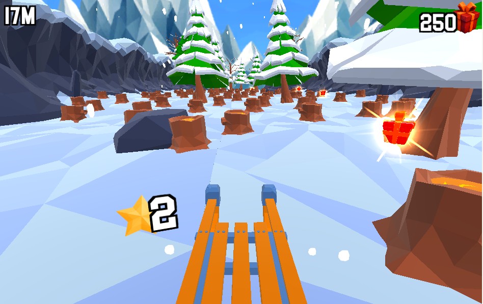 sled rider screenshot