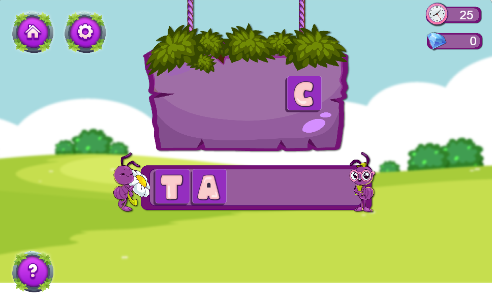 word maker game screenshot